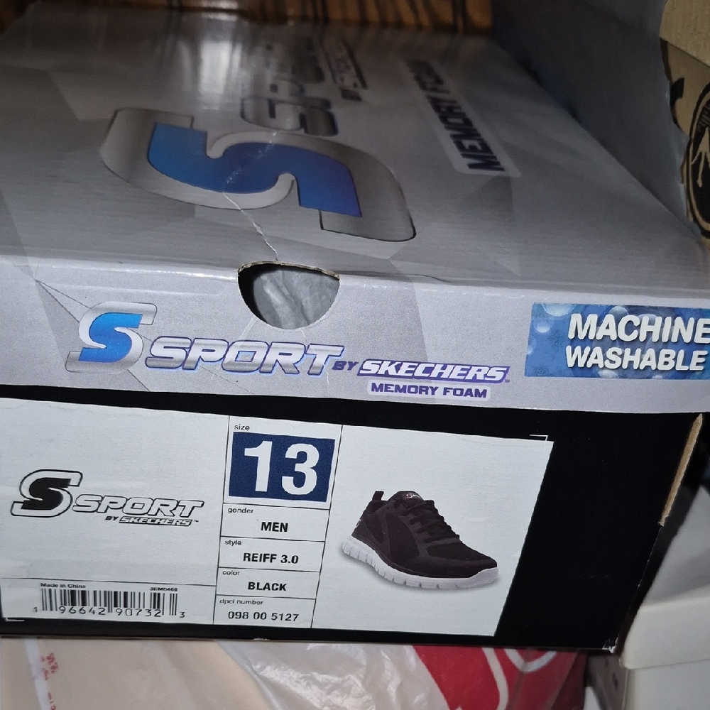 Skechers Sport Men's Black Sneakers
